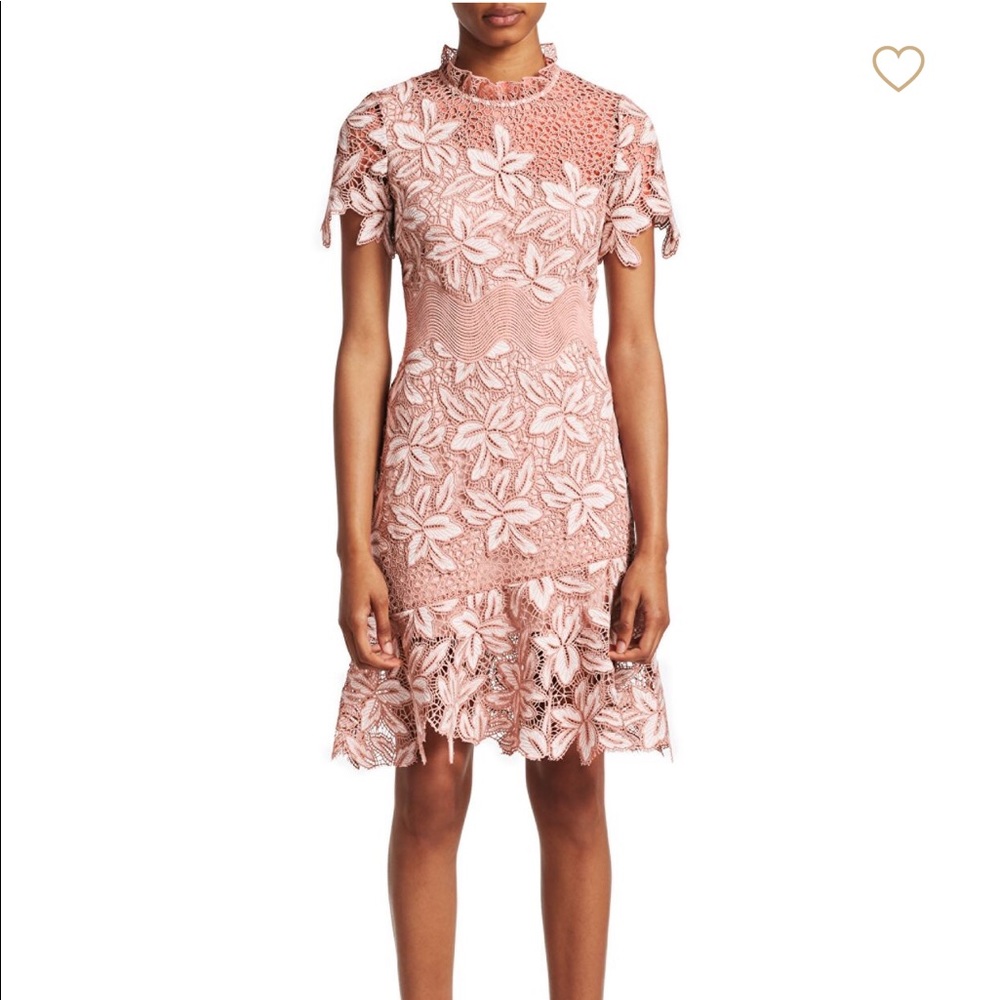 SEA mosaic crochet dress